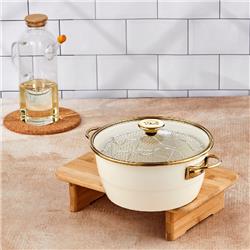 Taç Çıtır Cips Emaye Kızartma Tenceresi 22 Cm