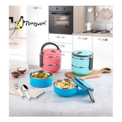 Penguen 6001 Paslanmaz Yemek Termosu Sefer Tası 2 Katlı