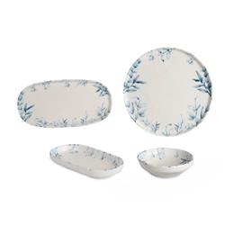 İpek TLD14KHT-BLTT Toledo Dijital Porselen 14 Parça Kahvaltı Seti Bluetta