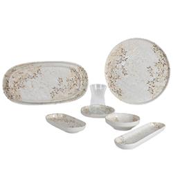 İpek TLD29KHT-ELIT Toledo Dijital Porselen 29 Parça Kahvaltı Seti