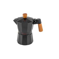 Taşev T6369 Garen Moka Pot 3 Fincan Siyah