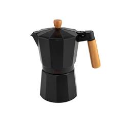 Taşev T6370 Garen Moka Pot 6 Fincan Siyah
