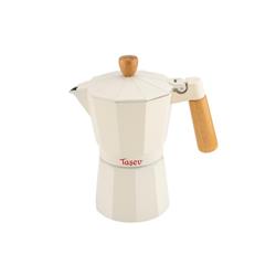 Taşev T6374 Garen Moka Pot 9 Fincan Bej