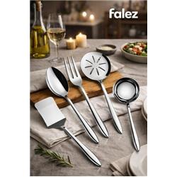Falez Defne Sade 5 Parça Servis Takımı