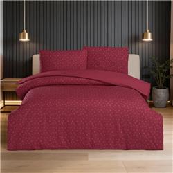 Altınbaşak %100 Pamuk Ranforce Tek Kişilik Nevresim Takımı Prive Fuşya