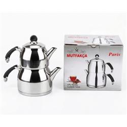 Mutfakça Paris Çaydanlık Takımı Silikon Kulp Mini Boy