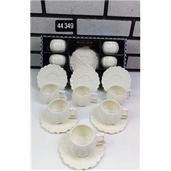 Lavin 44349 Porselen 6 Kişilik Kahve Fincan Takımı