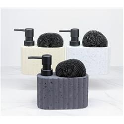 Lavin 48804 Porselen Süngerlikli Sıvı Sabunluk Krem