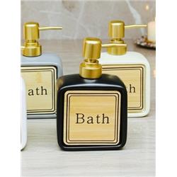 Lavin 48392 Bath Porselen Sıvı Sabunluk Siyah