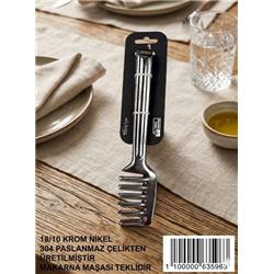 Çetcook Çelik Makarna Maşası