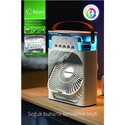 Kiwi KFAN-7655 Soğuk Buharlı Fan Masaüstü Vantilatör