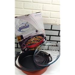 Gülsan Döküm Izgara Derin Çift Kulplu Tava 30cm