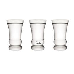 Cambu 4630 Nefes Kahve Yanı Su Bardağı 200 ml 3lü