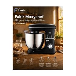 Fakir Maxychef Hamur Yoğurma Stand Mikser 10 Lt
