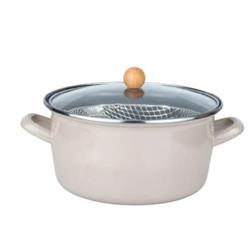 Bambum B7696 Lumino Kızartma Tenceresi Bej 22cm