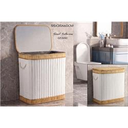Gönül G5340 Bambu Çamaşır Sepeti 52x32x60 cm