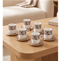 Bambum B0682 Dar 6 Kişilik Kahve Fincan Takımı Lovisa
