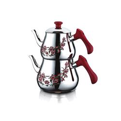 Özkent Piramit Çaydanlık Mega Desenli