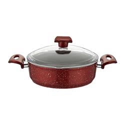 İmza Granit Ezme Basık Tencere 24 cm