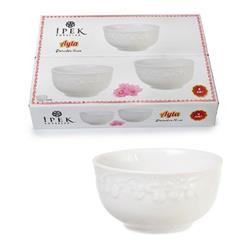 İpek CB-GRB85 Ayla Meyve Desenli Porselen Kase 6lı
