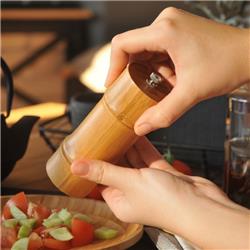 Bambum Madras 2457 Bambu Tuz Karabiber Öğütücü