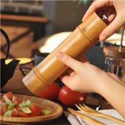 Bambum Madras 2458 Bambu Tuz Karabiber Öğütücü