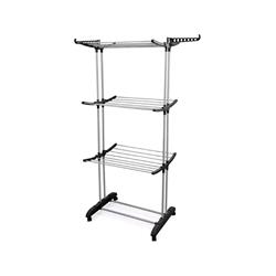 Perilla KMU17015 Tiga 3 Katlı Çamaşır Askısı Dik Kurutmalık Metal