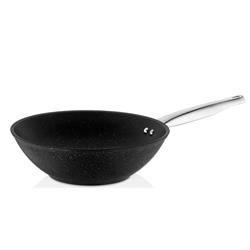 Falez Black Line Granit Wok Tava 28 Cm