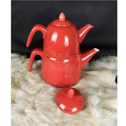 Arow Porselen Çaydanlık Takımı 2236 -Renkli-