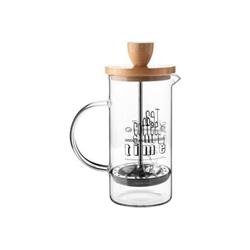 Balsa BFP600 French Press - Bambu Kapaklı Kahve Çay Demleme 600 ml